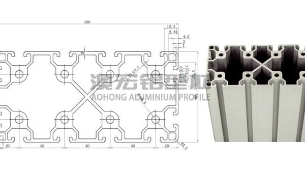 80160歐標工業鋁型材