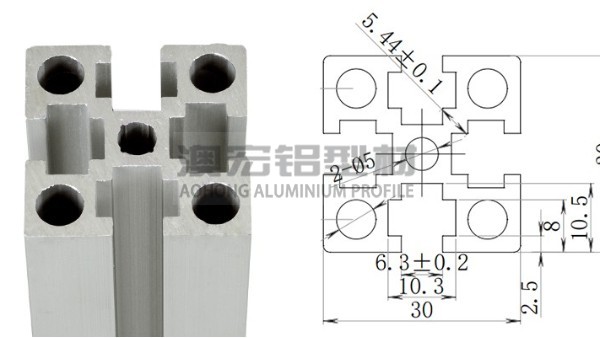 3030國標工業鋁型材